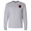 Ultra Cotton Long Sleeve T-Shirt with a Pocket Thumbnail
