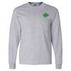 Ultra Cotton Long Sleeve T-Shirt with a Pocket Thumbnail