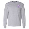 Ultra Cotton Long Sleeve T-Shirt with a Pocket Thumbnail