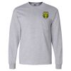 Ultra Cotton Long Sleeve T-Shirt with a Pocket Thumbnail
