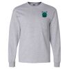 Ultra Cotton Long Sleeve T-Shirt with a Pocket Thumbnail