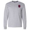 Ultra Cotton Long Sleeve T-Shirt with a Pocket Thumbnail
