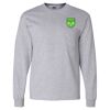 Ultra Cotton Long Sleeve T-Shirt with a Pocket Thumbnail