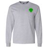 Ultra Cotton Long Sleeve T-Shirt with a Pocket Thumbnail