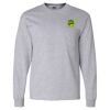 Ultra Cotton Long Sleeve T-Shirt with a Pocket Thumbnail