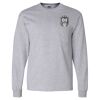 Ultra Cotton Long Sleeve T-Shirt with a Pocket Thumbnail