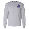 Ultra Cotton Long Sleeve T-Shirt with a Pocket Thumbnail