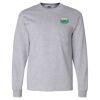 Ultra Cotton Long Sleeve T-Shirt with a Pocket Thumbnail