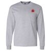 Ultra Cotton Long Sleeve T-Shirt with a Pocket Thumbnail