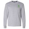 Ultra Cotton Long Sleeve T-Shirt with a Pocket Thumbnail