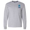 Ultra Cotton Long Sleeve T-Shirt with a Pocket Thumbnail