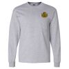 Ultra Cotton Long Sleeve T-Shirt with a Pocket Thumbnail