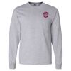 Ultra Cotton Long Sleeve T-Shirt with a Pocket Thumbnail