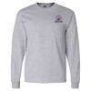 Ultra Cotton Long Sleeve T-Shirt with a Pocket Thumbnail