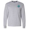 Ultra Cotton Long Sleeve T-Shirt with a Pocket Thumbnail