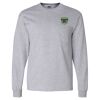 Ultra Cotton Long Sleeve T-Shirt with a Pocket Thumbnail