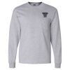 Ultra Cotton Long Sleeve T-Shirt with a Pocket Thumbnail
