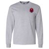 Ultra Cotton Long Sleeve T-Shirt with a Pocket Thumbnail