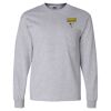 Ultra Cotton Long Sleeve T-Shirt with a Pocket Thumbnail