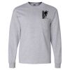 Ultra Cotton Long Sleeve T-Shirt with a Pocket Thumbnail