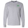 Ultra Cotton Long Sleeve T-Shirt with a Pocket Thumbnail