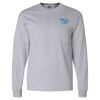 Ultra Cotton Long Sleeve T-Shirt with a Pocket Thumbnail