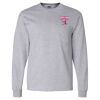 Ultra Cotton Long Sleeve T-Shirt with a Pocket Thumbnail
